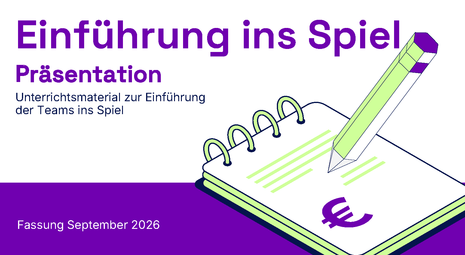 SCHULBANKER Einführung ins Spiel