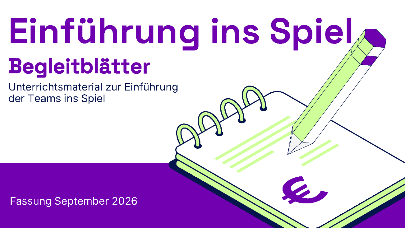 SCHULBANKER Einführung ins Spiel Begleitblätter