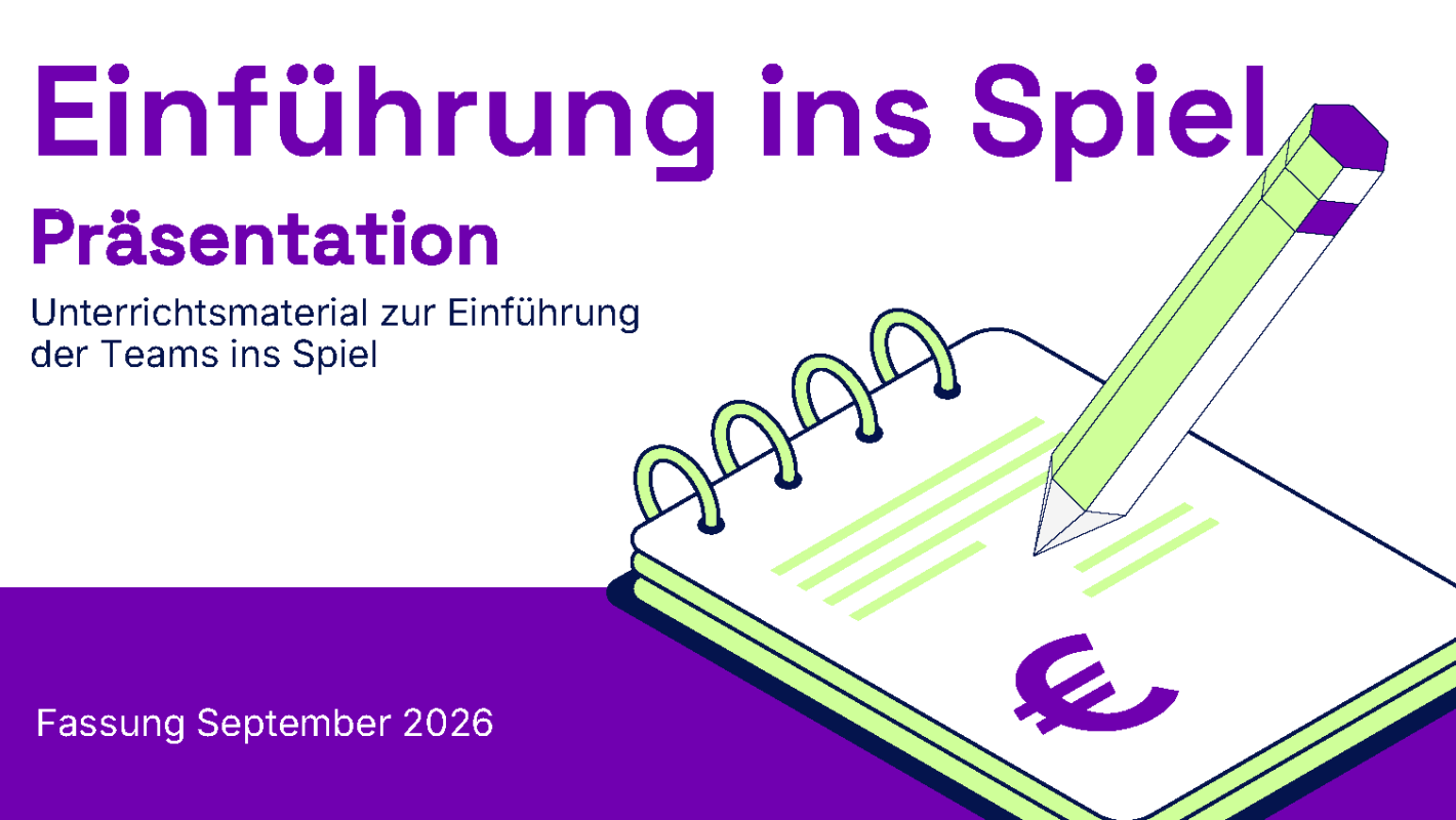 SCHULBANKER Einführung ins Spiel