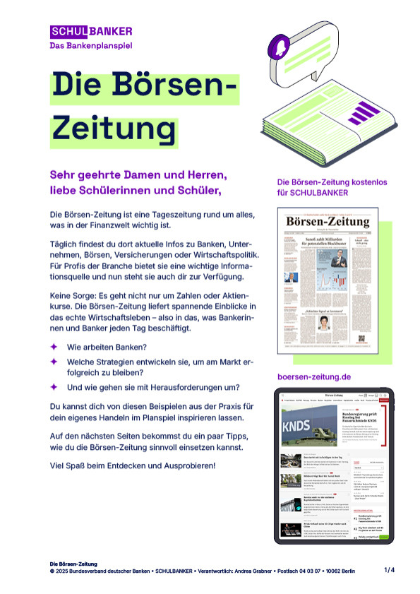 Börsen-Zeitung Manual